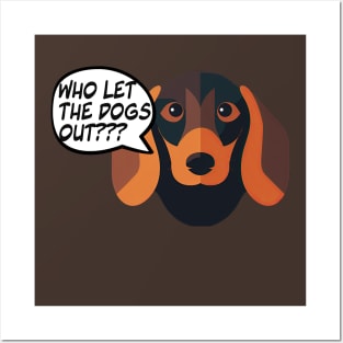 Who let the dogs out? Posters and Art